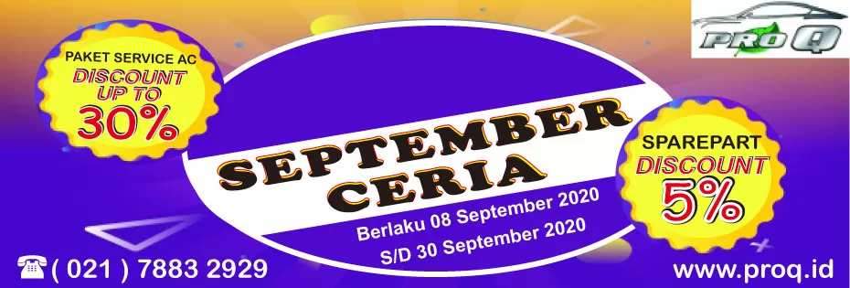 PRO Q BARU OKE 1 - Promo September Ceria Pro Q